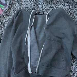 M Shein Cropped Hoodie